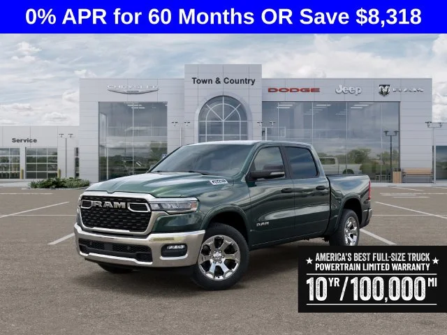 New 2026 Serrano-Green Metallic Exterior Paint RAM Big Horn/Lone Star image 1