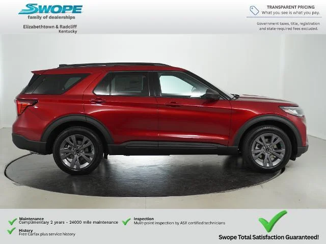 New 2027 Ruby Red Metallic Tinted Clearcoat Ford Active image 33
