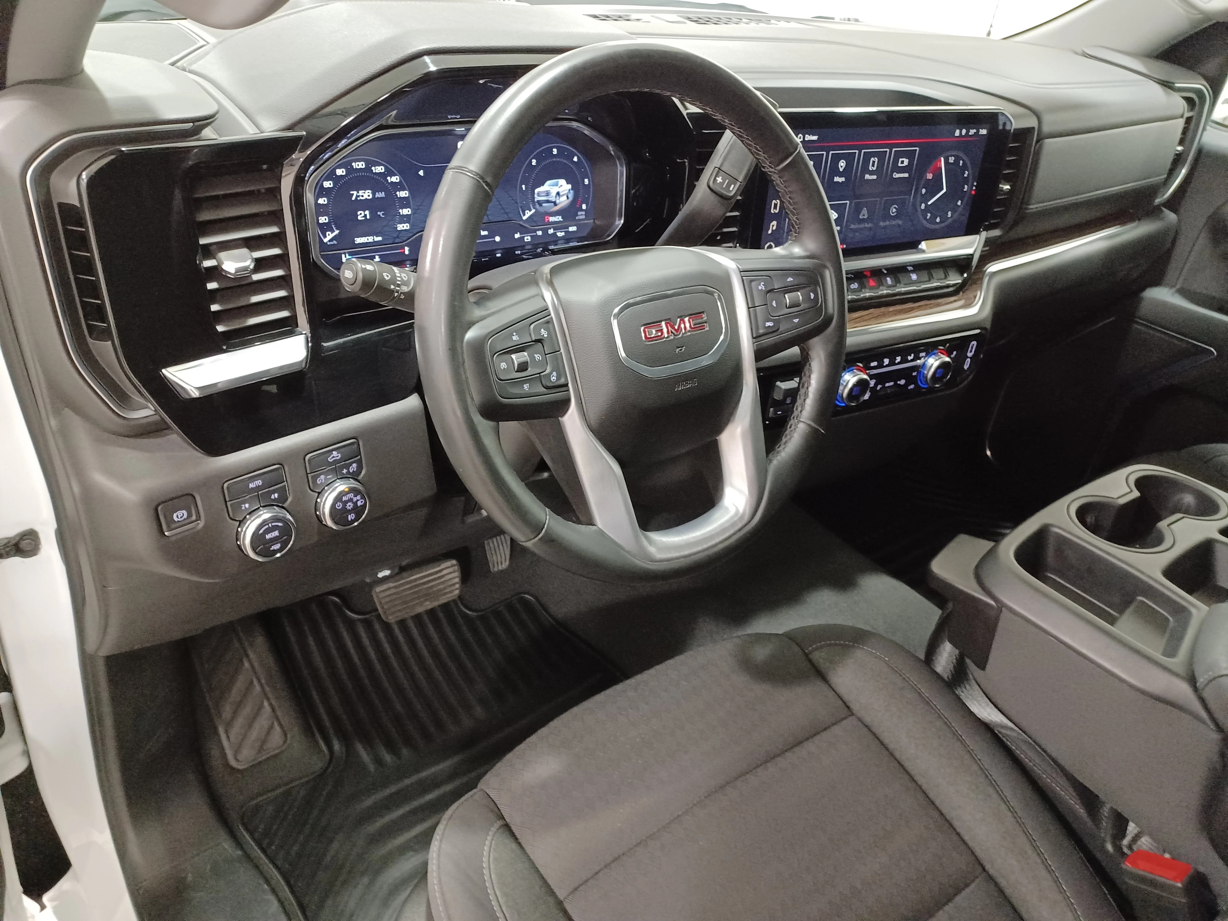 Certified Used 2024 Summit White GMC Elevation 4WD*6 Pass | Adaptive Cruise | Remote Start | Htd Seats | Park Assist | 6ft Box | Tow Pkg image 12