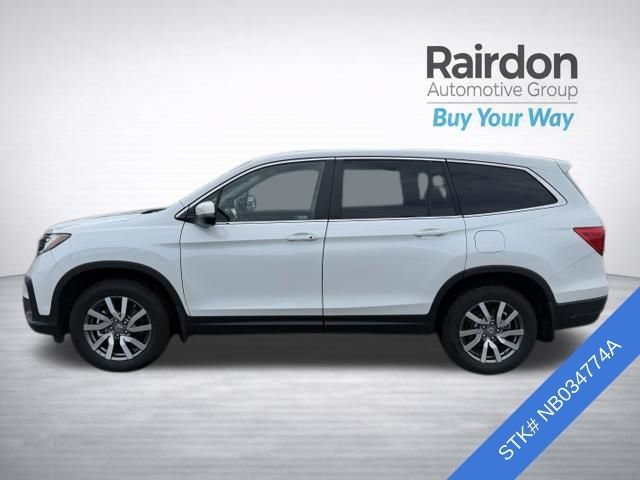 Used 2022 Platinum White Pearl Honda EX-L image 4