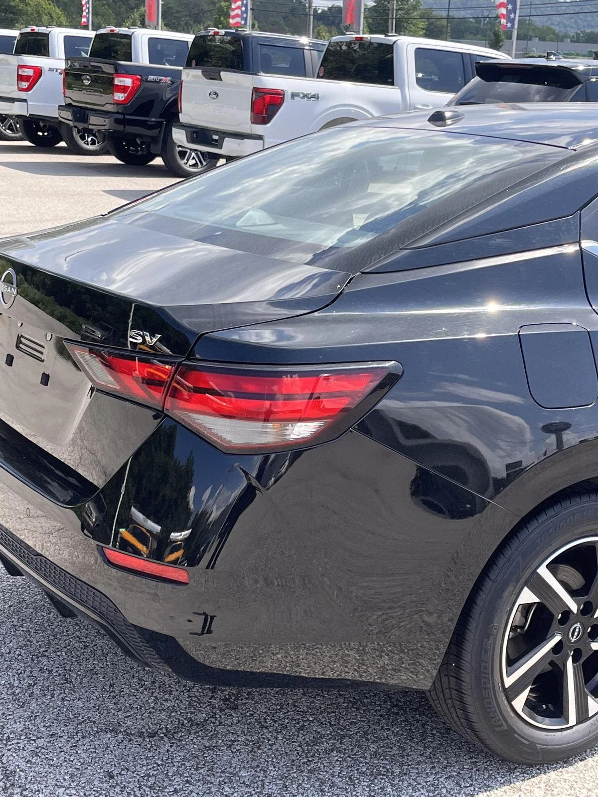 Used 2024 Super Black Nissan SV image 6