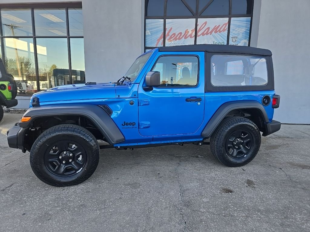 New 2026 Hydro Blue Pearl-Coat Exterior Paint Jeep Sport image 4