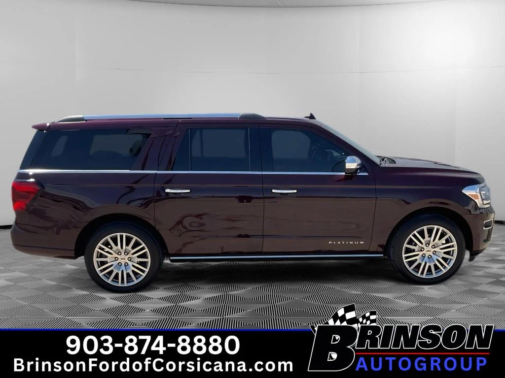 Used 2024 Jewel Red Metallic Tinted Clearcoat Ford Platinum image 8