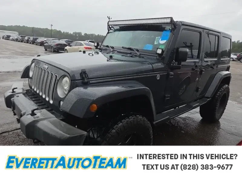 Used 2017 Rhino Clearcoat Jeep Sahara image 1