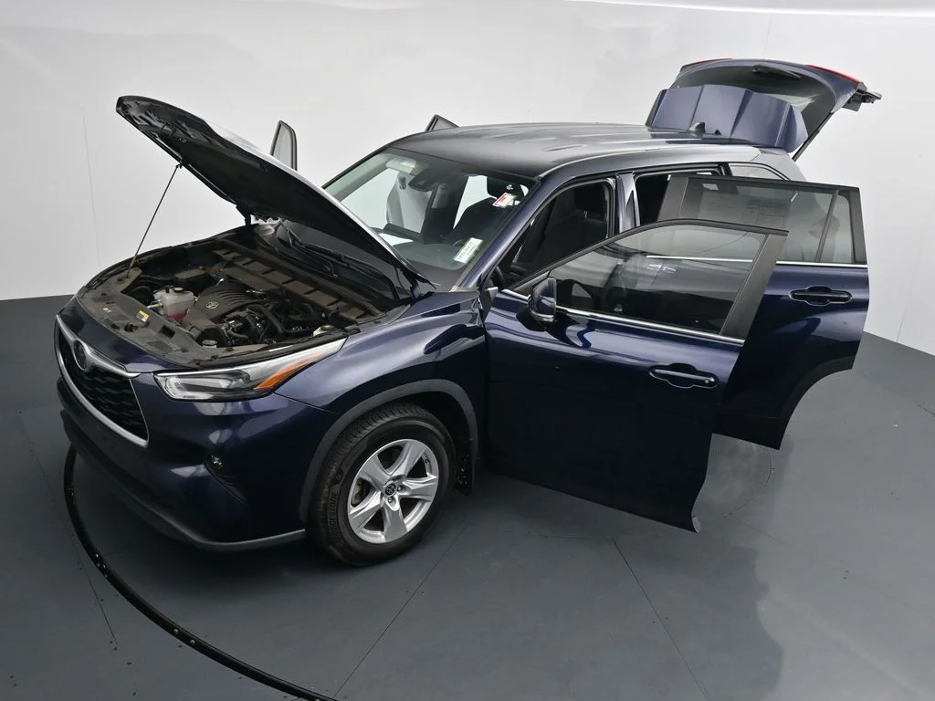 Used 2023 Blue Toyota LE image 26