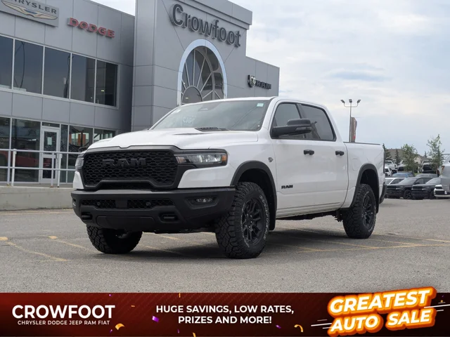 2026 RAM 1500 Rebel - - Steel Sport Hood - Trailer Brake Control - Skid Plates - Rear Wheelhouse Liners & More!