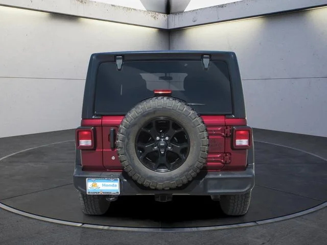 Used 2021 Snazzberry Pearlcoat Jeep Unlimited Willys image 7