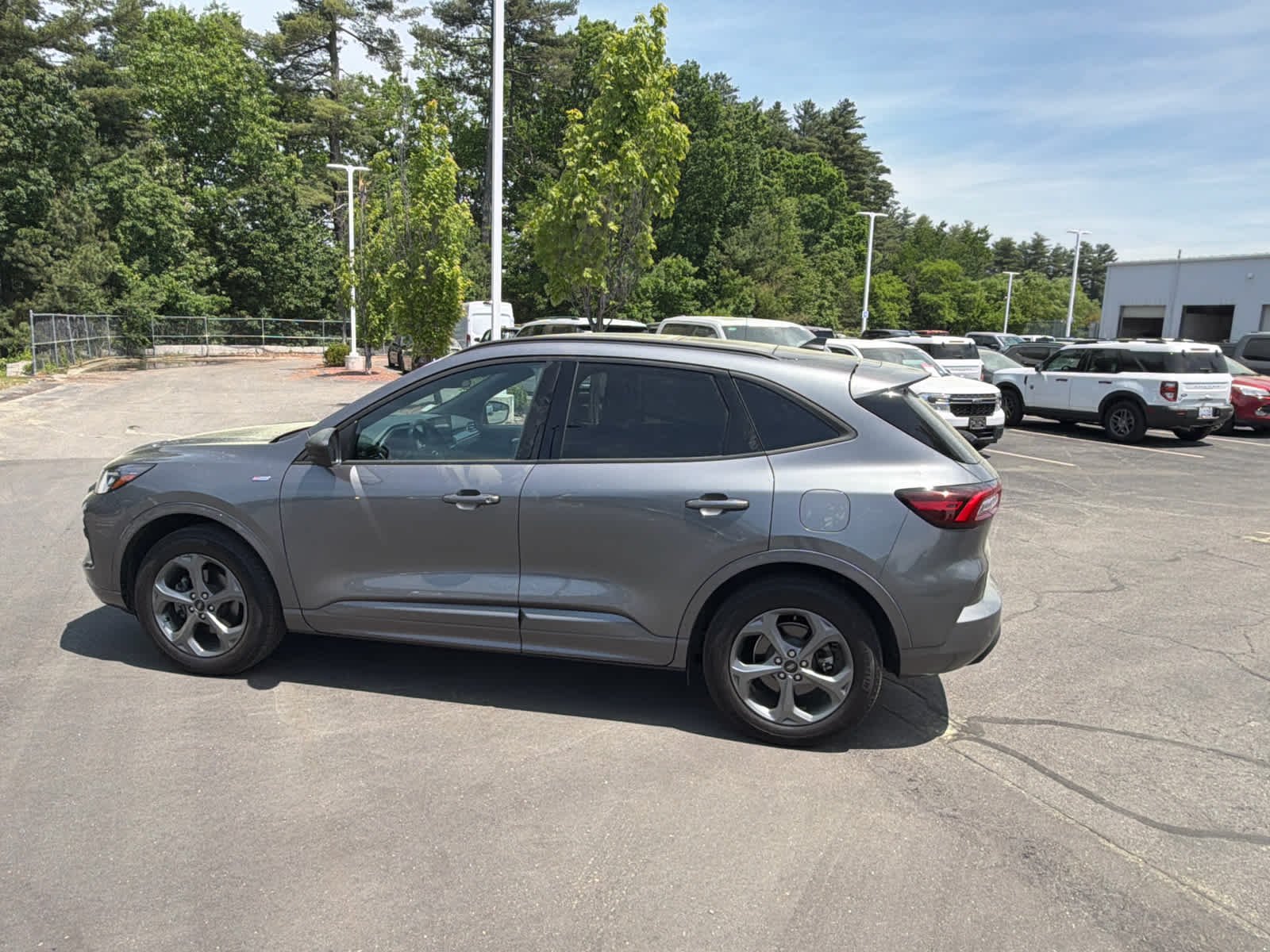 Used 2024 Carbonized Gray Metallic Ford ST-Line image 8