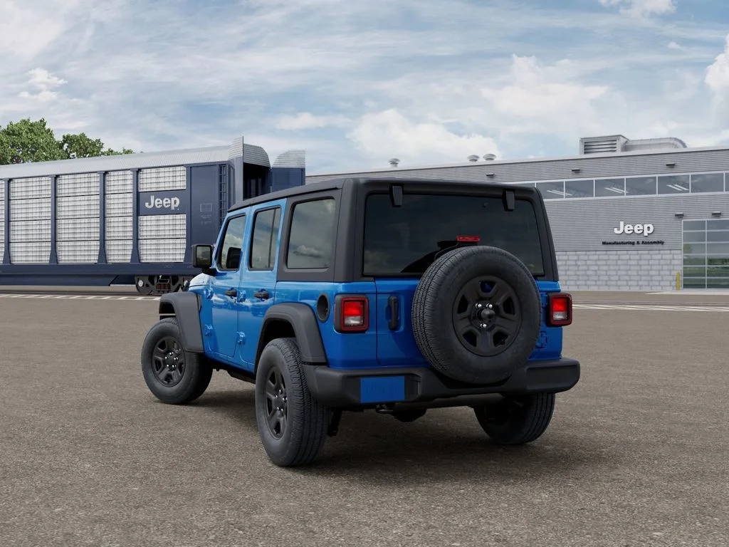 New 2026 Hydro Blue Pearl-Coat Exterior Paint Jeep  image 3