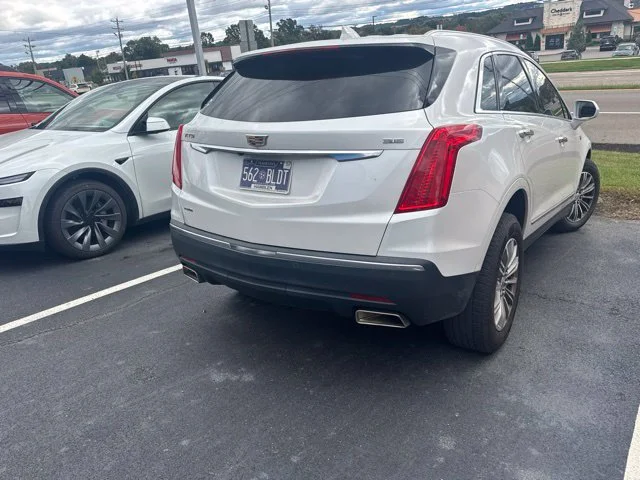 Used 2017 Crystal White Cadillac Luxury image 3