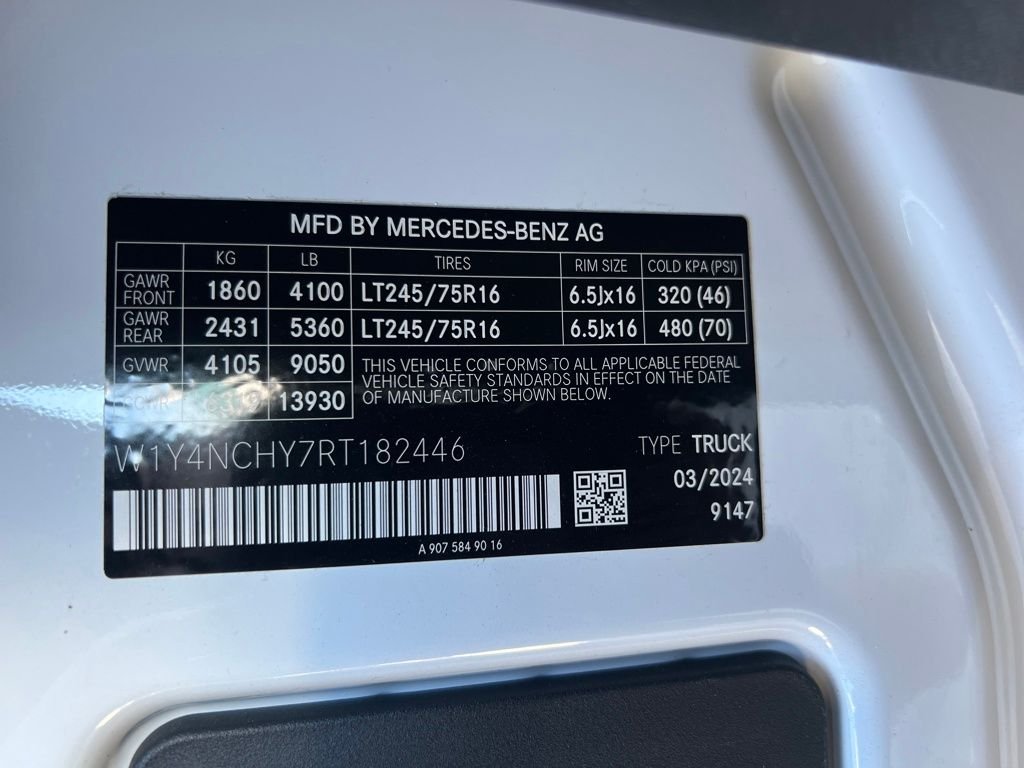 2024 Mercedes-Benz Sprinter Cargo Van Base - Photo 25