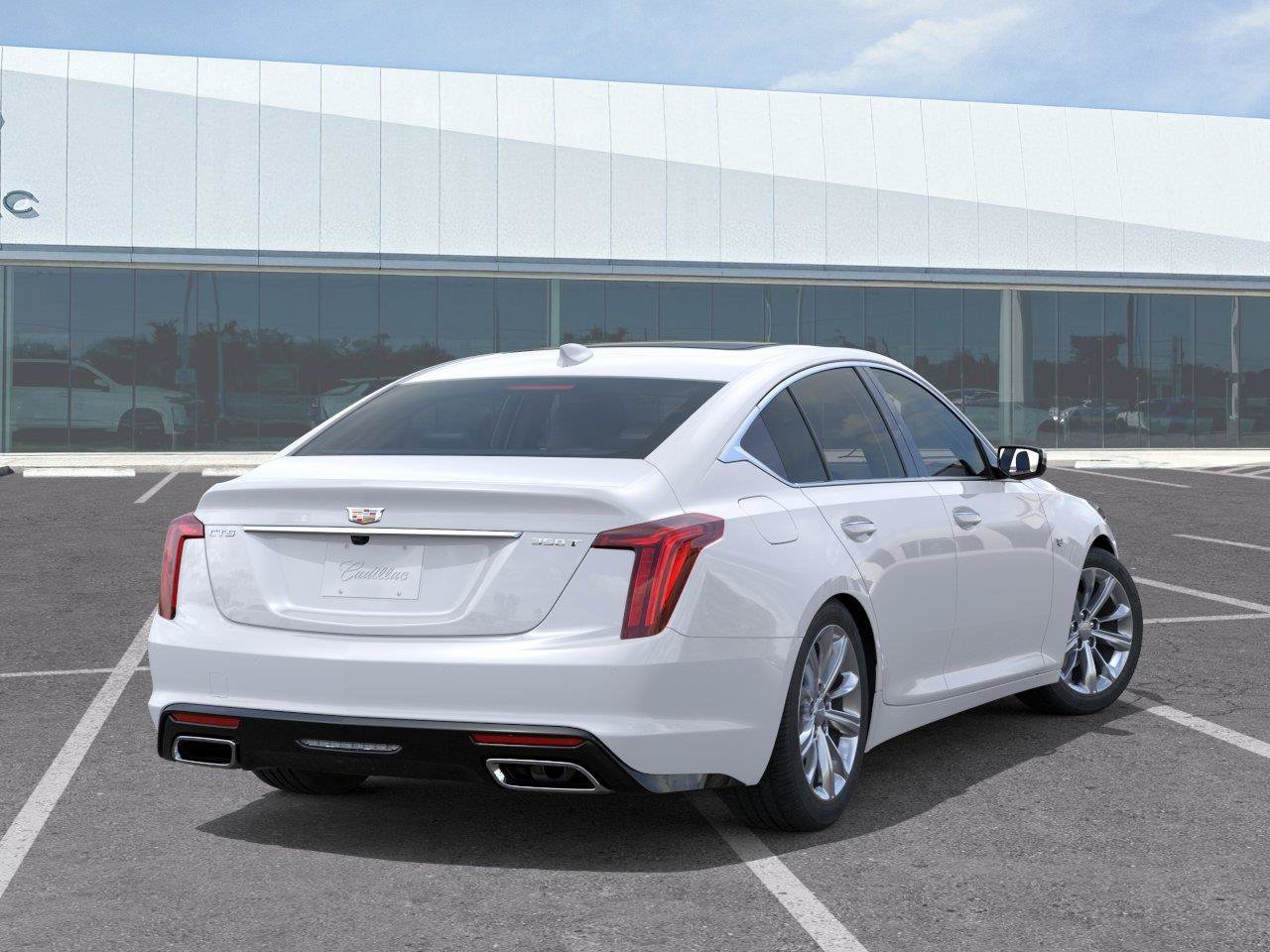 New 2026 Summit White Cadillac Premium Luxury image 4