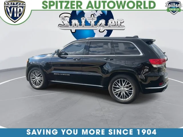 Used 2017 Diamond Black Jeep Summit image 7