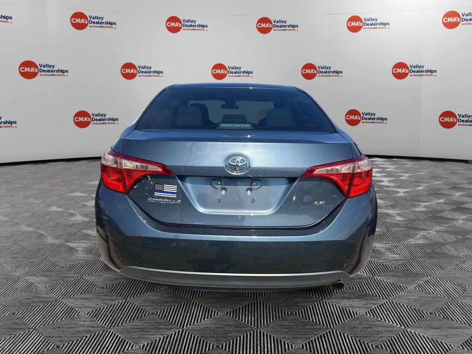 Used 2017 Slate Metallic Toyota LE image 3