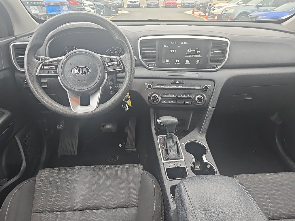 Used 2020 Clear White Kia LX image 12