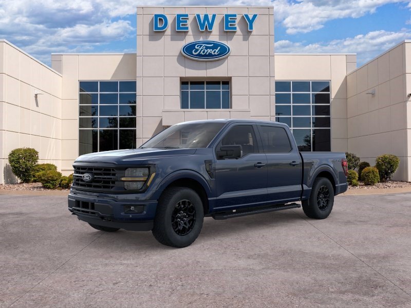 New 2026 Antimatter Blue Metallic Ford XLT image 1
