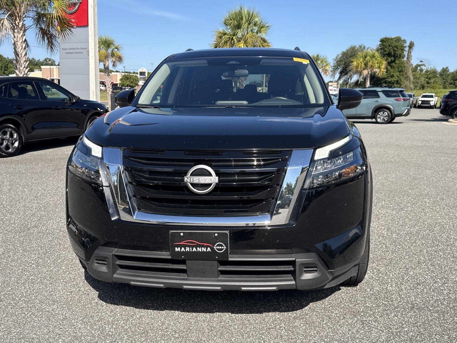 Used 2024 Super Black Nissan SV image 2