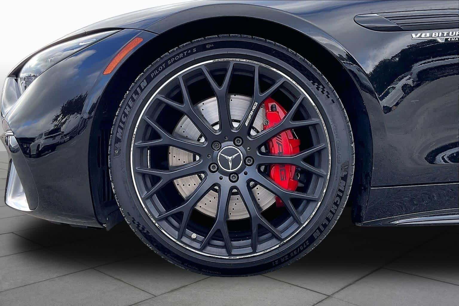 Certified Used 2022 Obsidian Black Metallic Mercedes-Benz AMG® SL 55 image 11
