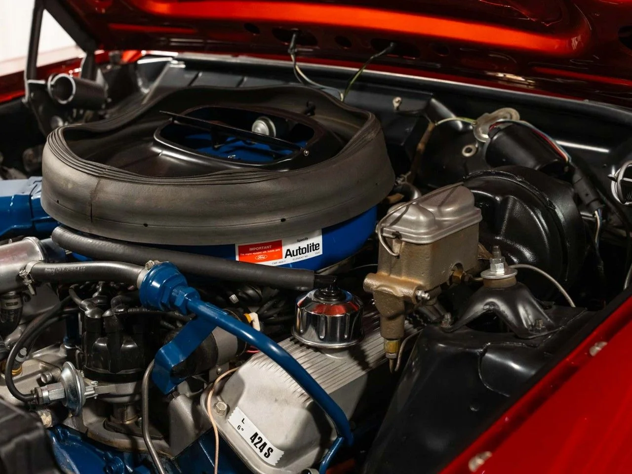 Used 1969 Red Ford 2 Door Sports Roof image 73
