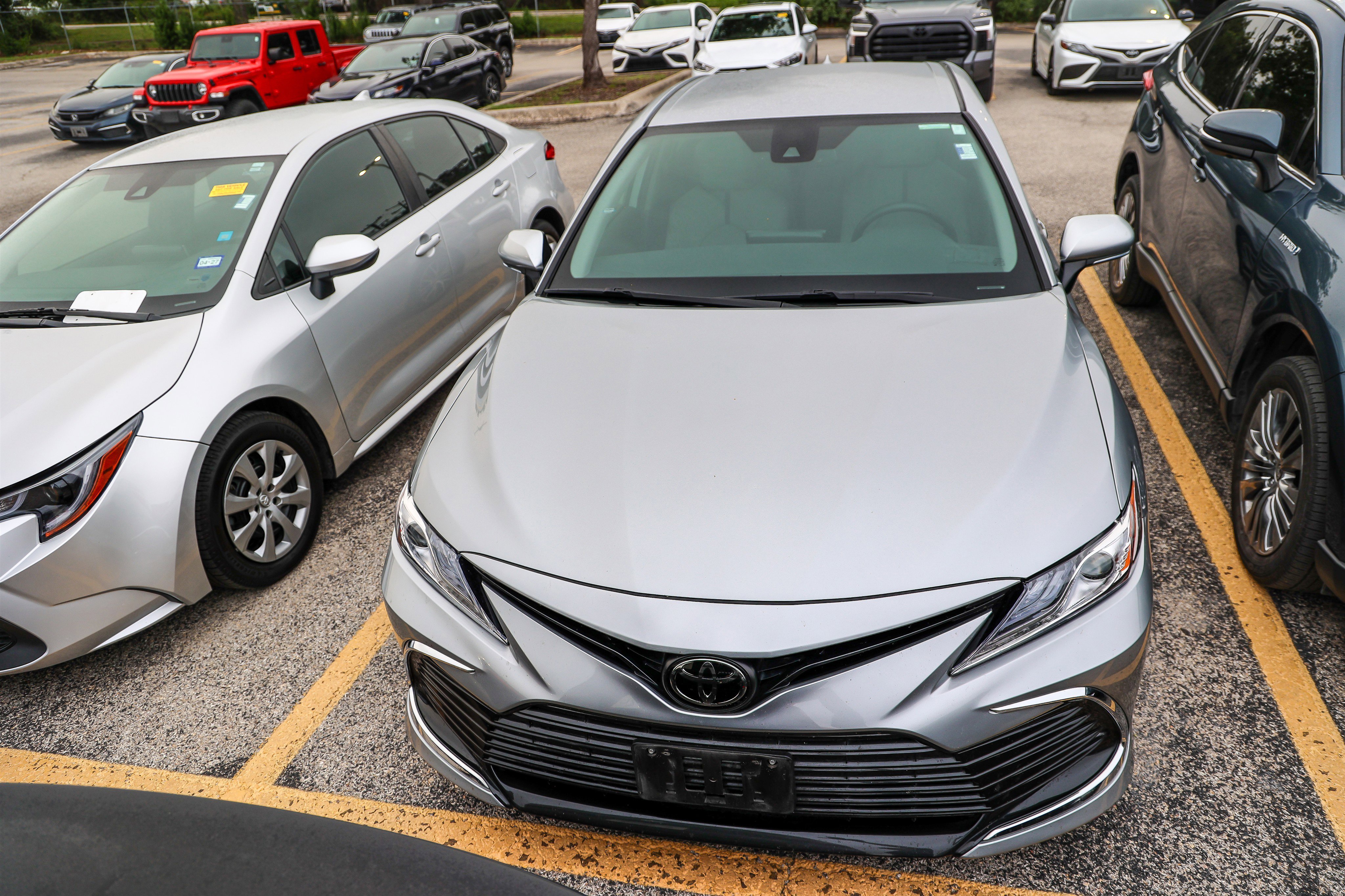 Used 2024 CELESTIAL SILVER Toyota XLE image 2