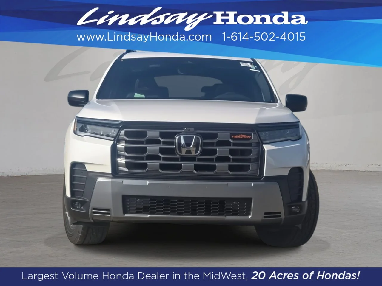 New 2026 Platinum White Pearl Honda TrailSport image 10