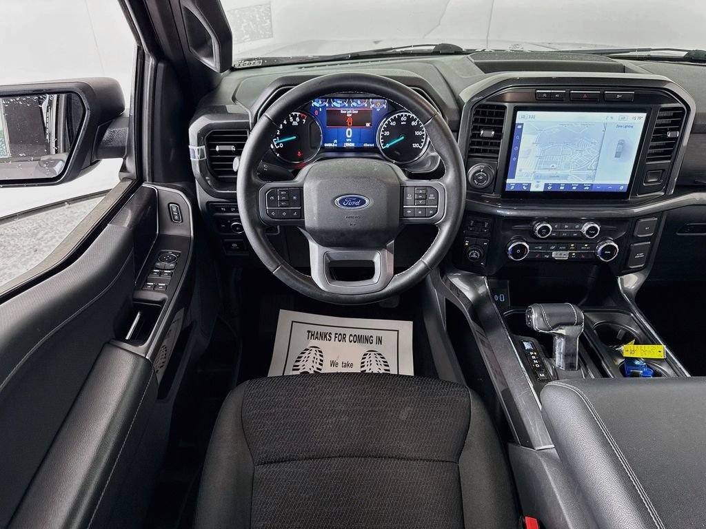 Used 2023 Carbonized Gray Metallic Ford XLT image 3