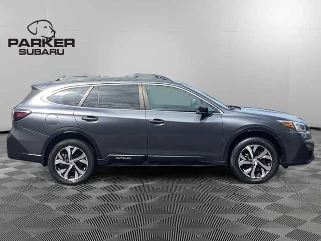Used 2021 Magnetite Gray Metallic Subaru Limited image 6