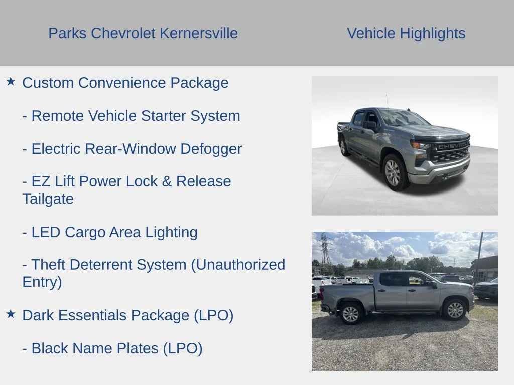 Used 2023 STERLING GRAY METALLIC Chevrolet Custom image 25