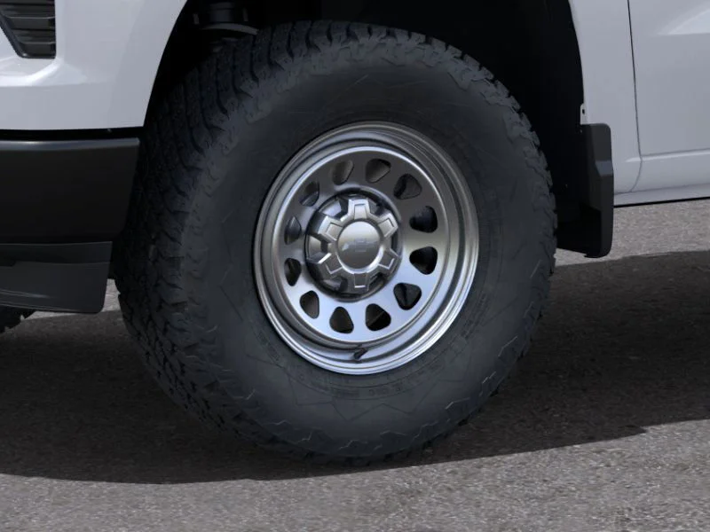 2025 Chevrolet Silverado 1500 WT White at Classic Elite Chevrolet Sugar Land