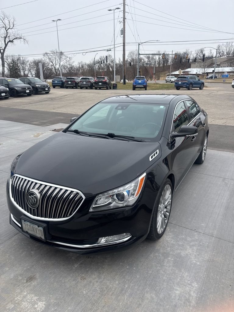 Certified 2016 Buick LaCrosse Premium 1 with VIN 1G4GE5G34GF199036 for sale in Marion, IA