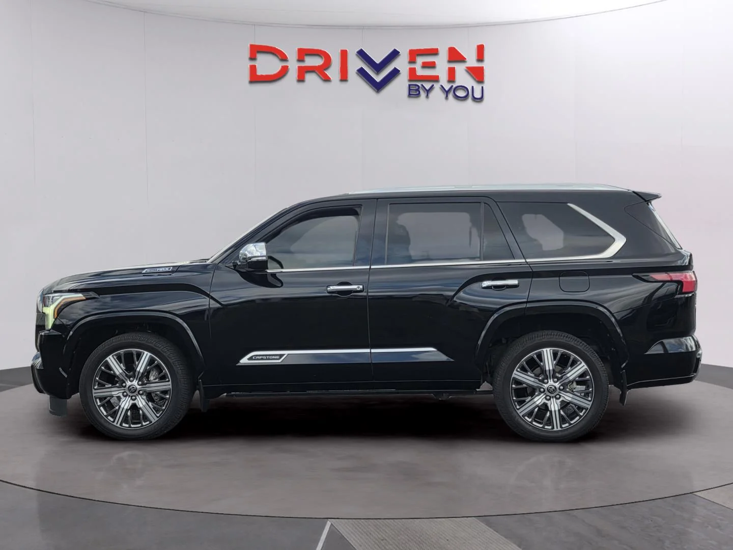 Used 2023 Midnight Black Metallic Toyota Capstone image 2