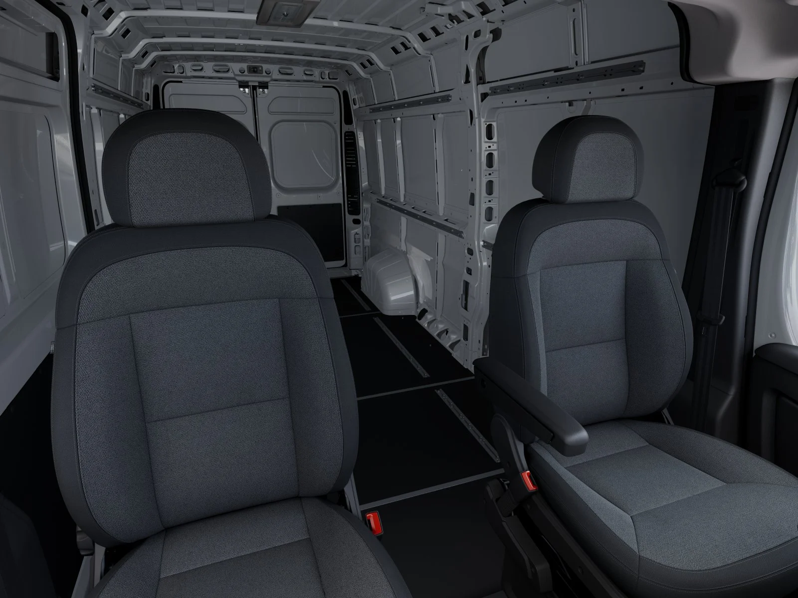 New 2025 Bright White Clearcoat RAM High Roof image 34