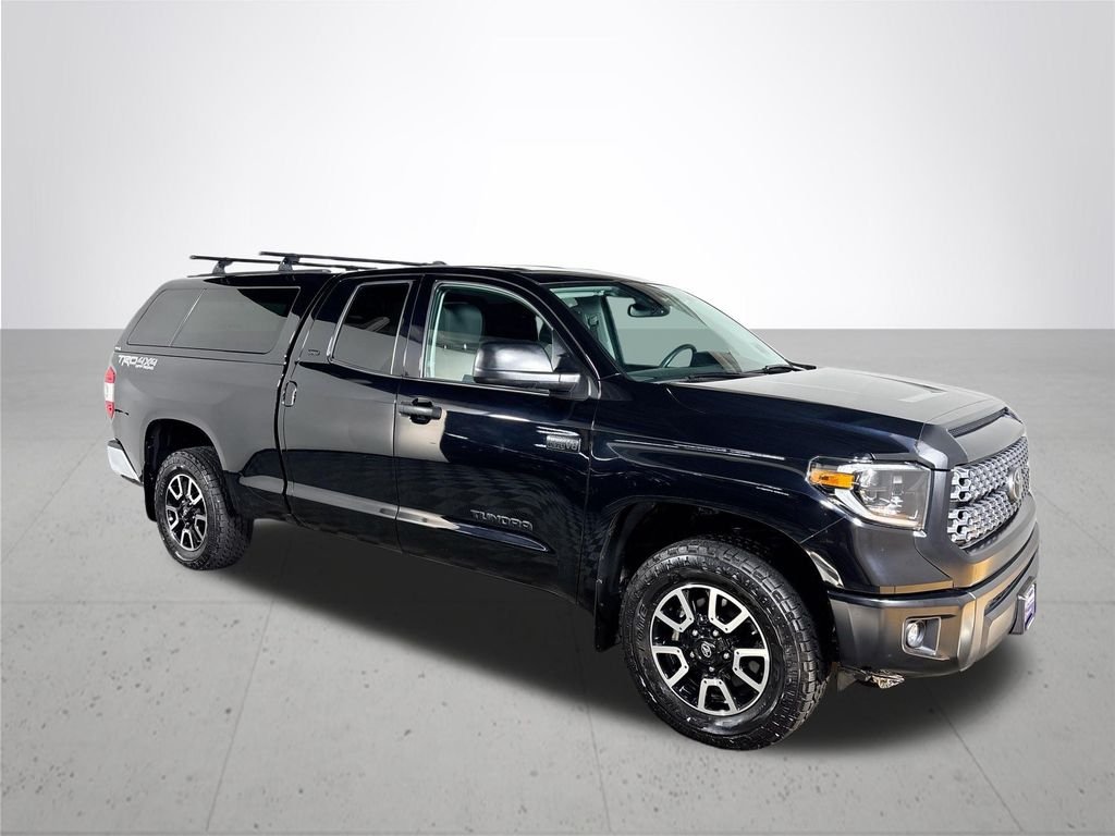 Used 2021 Midnight Black Metallic Toyota SR5 image 4