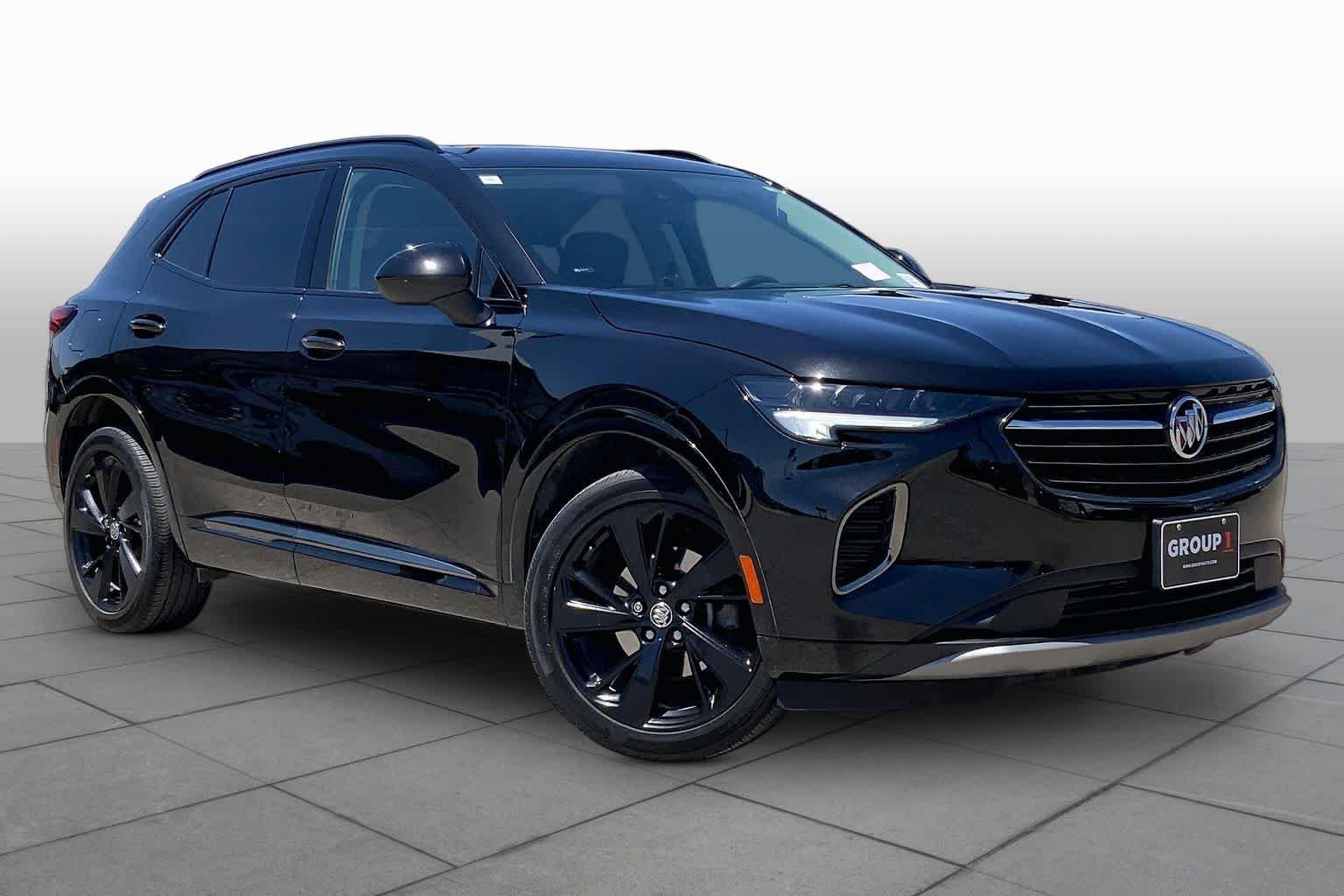 Used 2022 Ebony Twilight Metallic Buick Preferred image 3