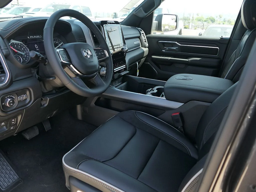New 2026 Granite Crystal Metallic Clear Coat RAM Laramie Crew Cab 4x4 5