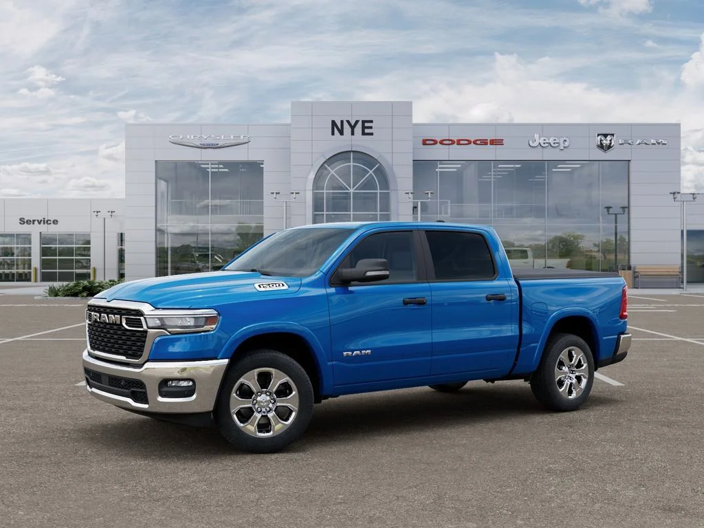 New 2025 Hydro Blue Pearl-Coat Exterior Paint RAM Big Horn/Lone Star image 2