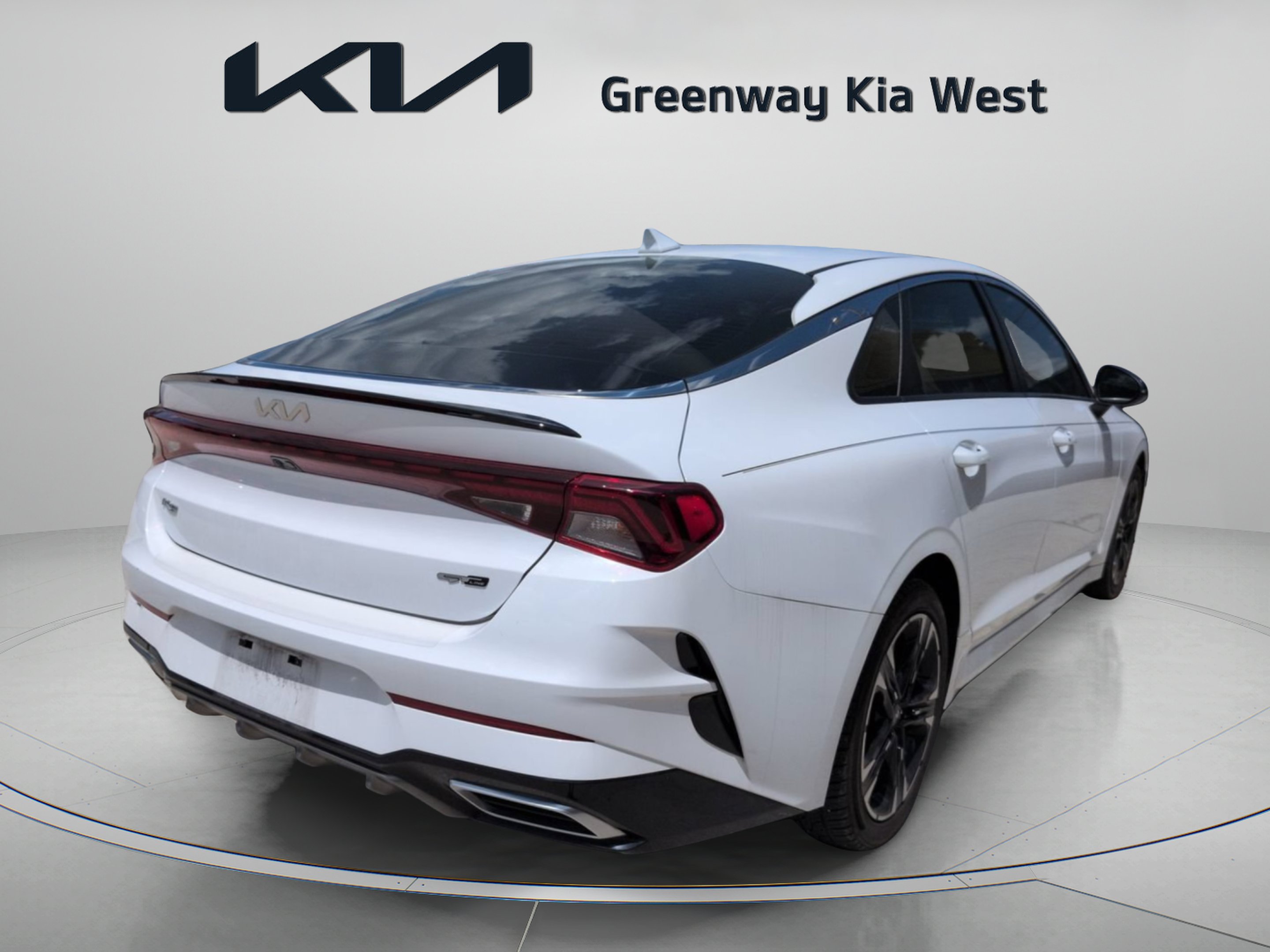 Certified Used 2022 Glacial White Pearl Kia GT-Line image 8