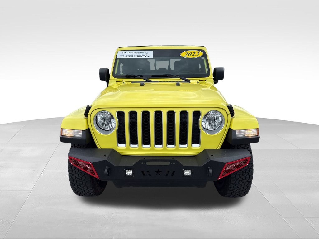 Used 2023 Yellow Jeep Overland image 8