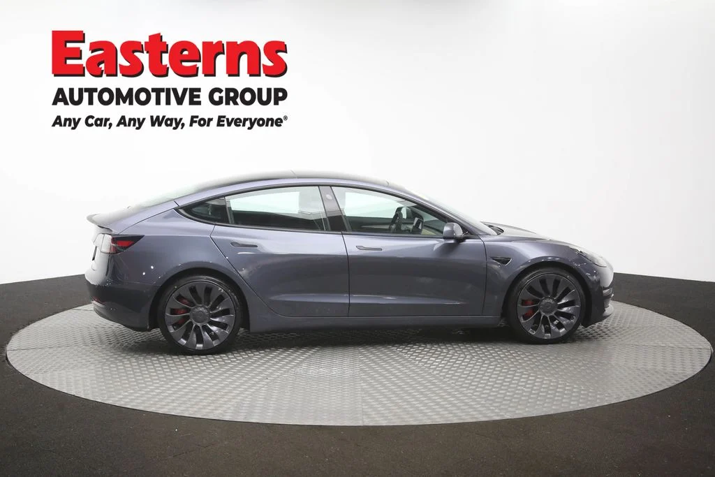 Used 2022 Gray Tesla Performance image 39