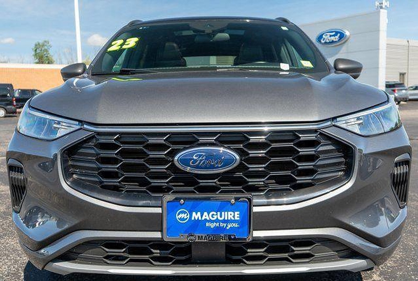 Used 2023 Carbonized Gray Metallic Ford ST-Line image 3