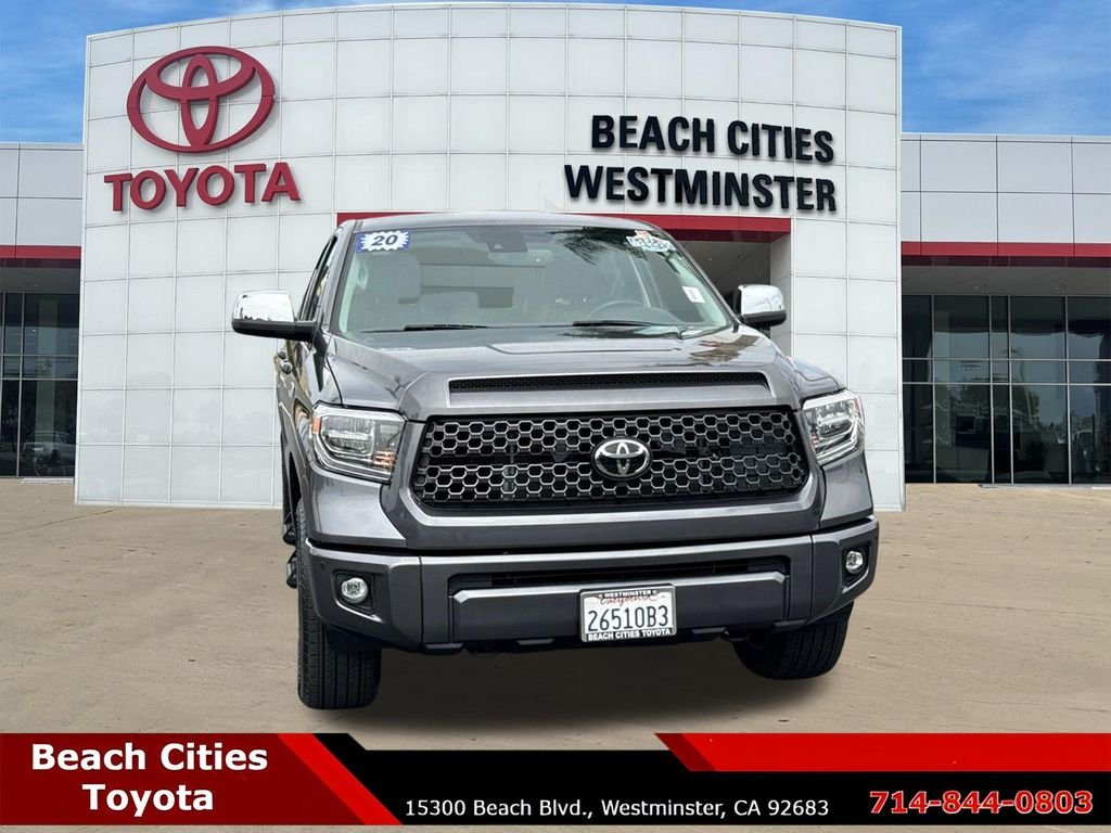 Used 2020 Gray Toyota Platinum image 3