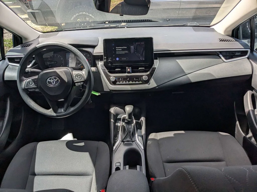 Certified Used 2025 Black Toyota LE image 11