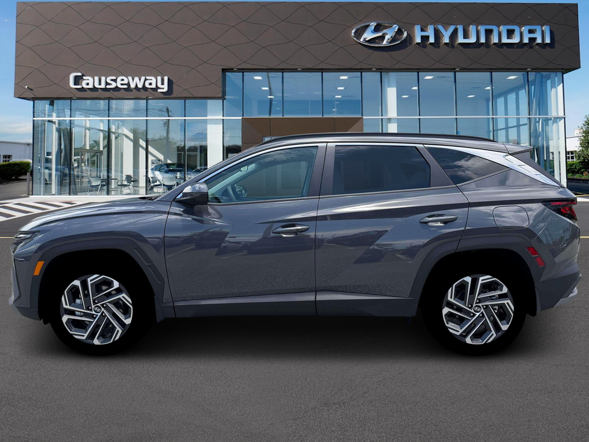New 2026 Gray Hyundai SEL Plus AWD image 3