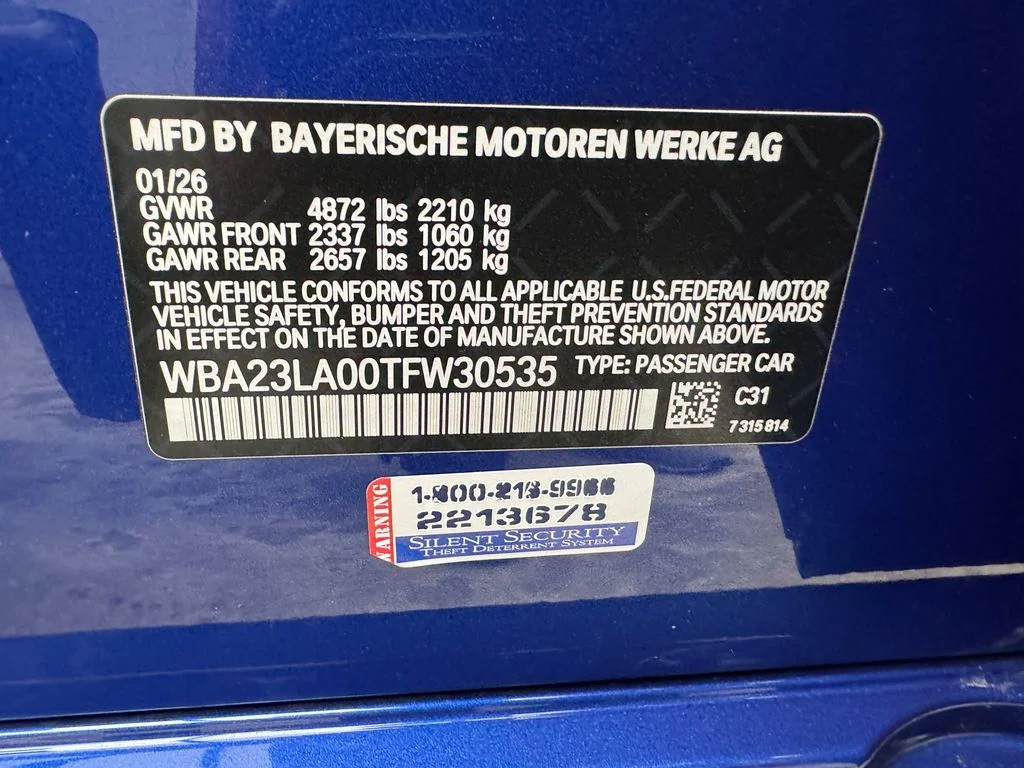 Used 2026 Blue BMW 330i xDrive image 30