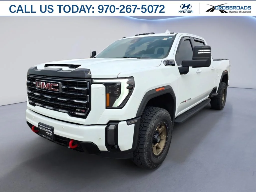 Used 2024 Summit White GMC AT4 image 1