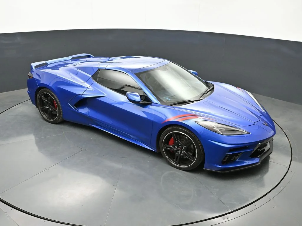 Used 2022 Blue Chevrolet Stingray image 38