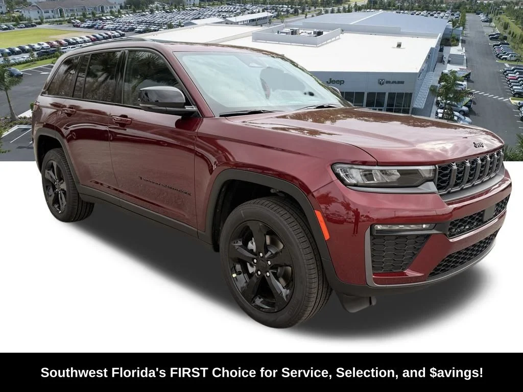 New 2026 Velvet Red Pearl-Coat Exterior Paint Jeep Limited image 2