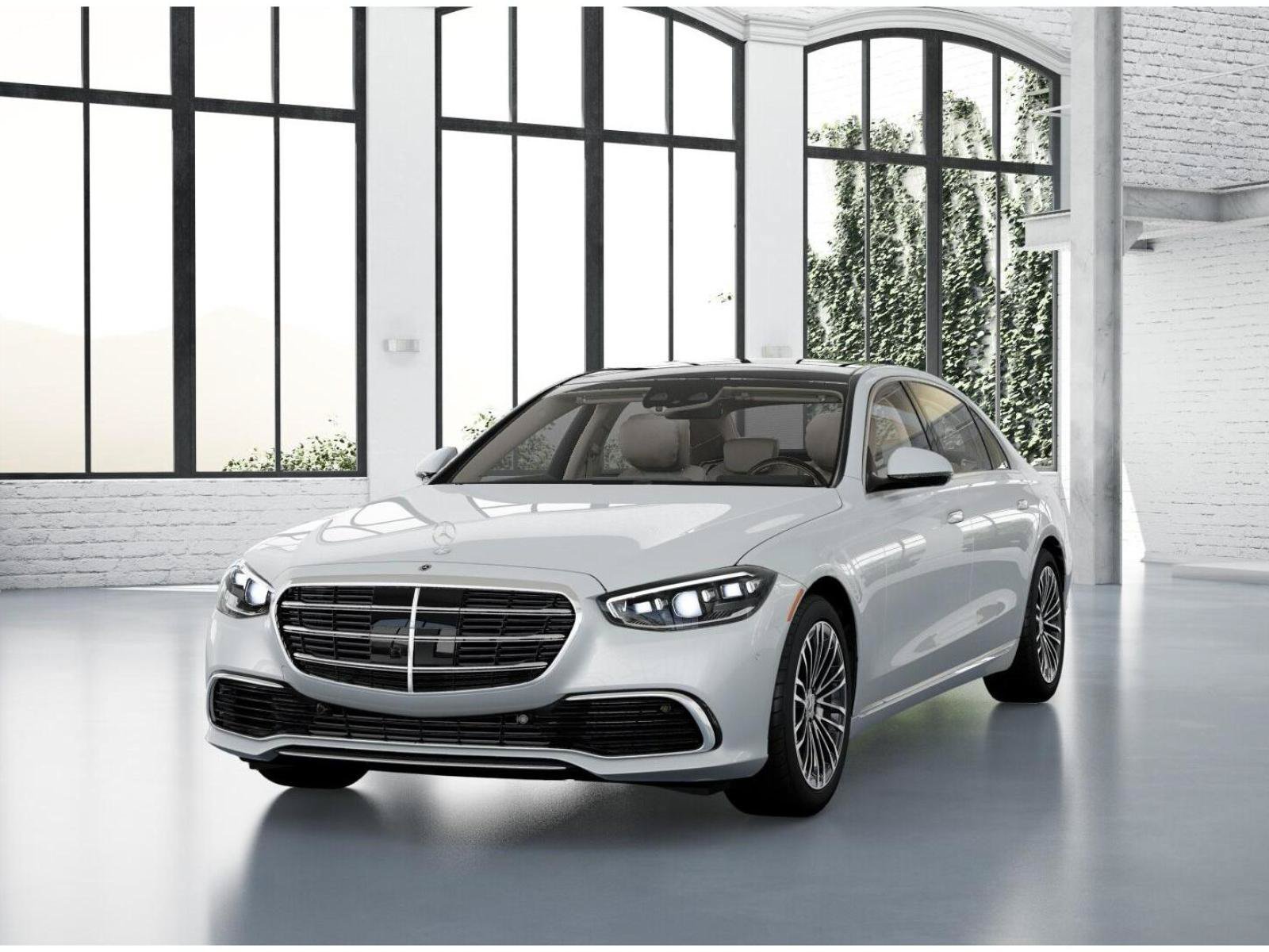New 2026 MANUFAKTUR Moonlight White Metallic Mercedes-Benz S 580 image 54