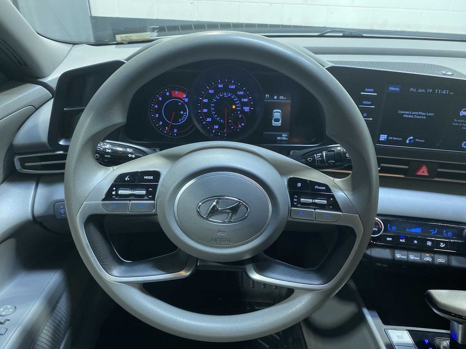 Used 2023 Serenity White Pearl Hyundai SEL image 15