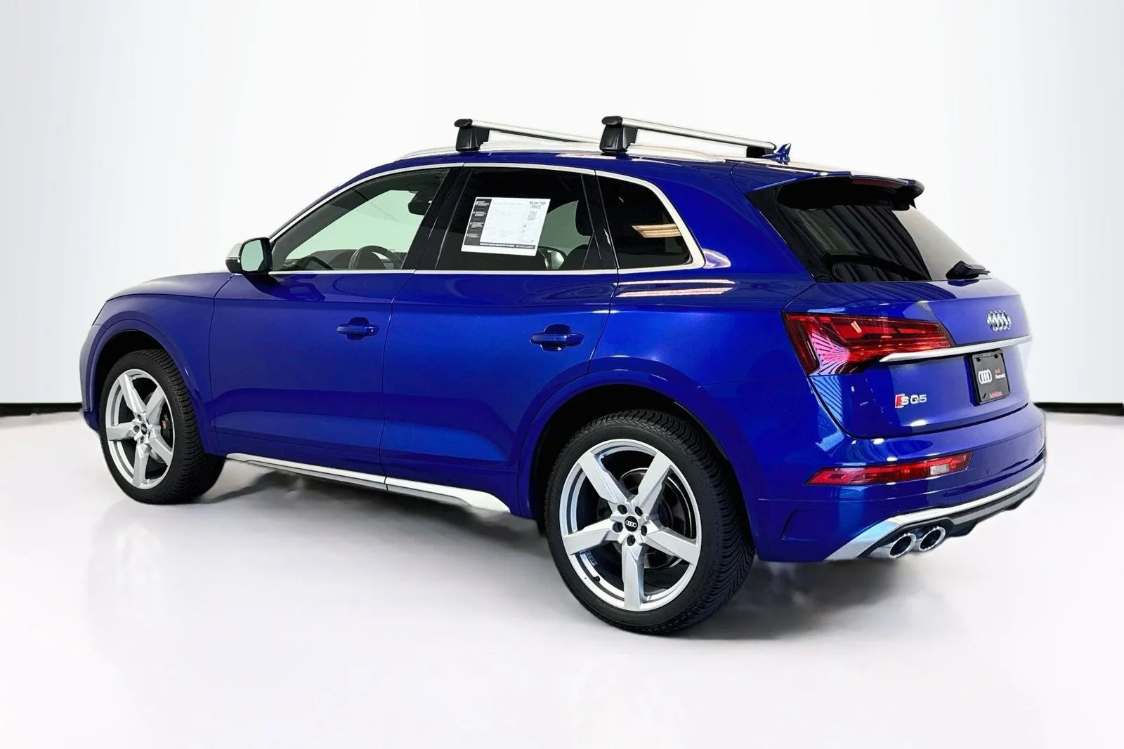 Used 2022 Blue Audi Premium Plus image 7